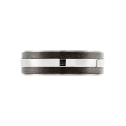 Alliance Nathaell Ruban Plat Palladium Blanc-Histoire d'Or Sale