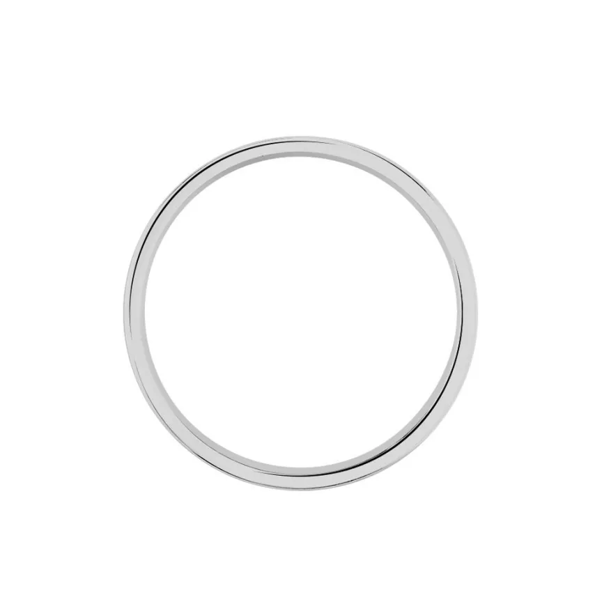 Alliance Naudin Ruban Plat Or Blanc-Histoire d'Or