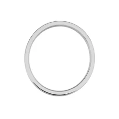 Alliance Navid Ruban Plat Palladium Blanc-Histoire d'Or