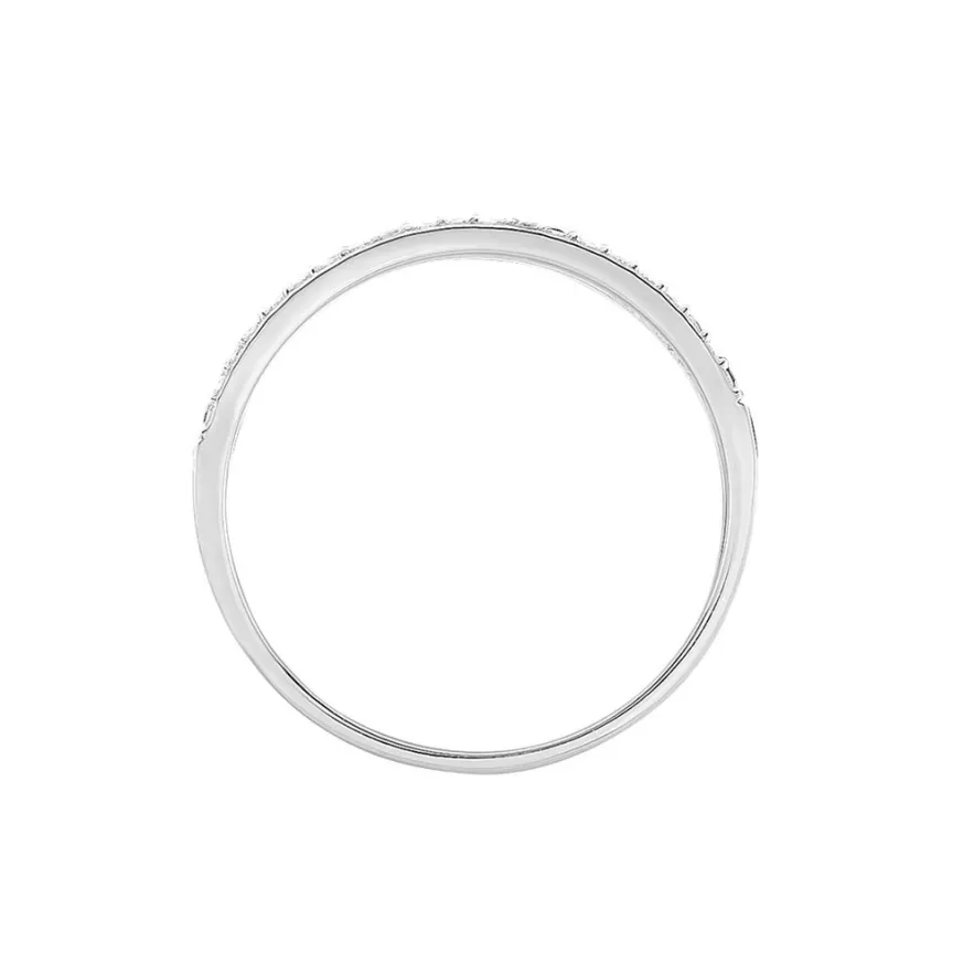 Alliance Or Blanc Amias Diamants-Histoire d'Or Sale