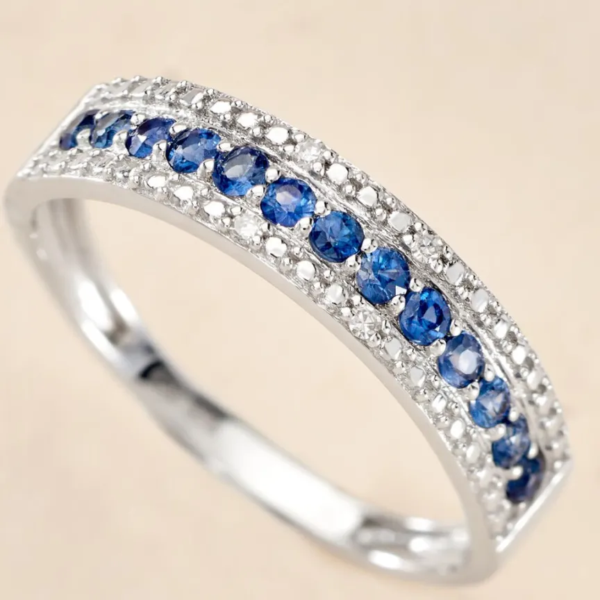 Alliance Or Blanc Amias Diamants-Histoire d'Or Sale