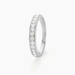 Alliance Rhea Or Blanc Diamant-Histoire d'Or Hot