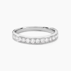 Alliance Rhea Or Blanc Diamant-Histoire d'Or Hot