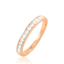 Alliance Rhea Or Rose Diamant-Histoire d'Or Outlet