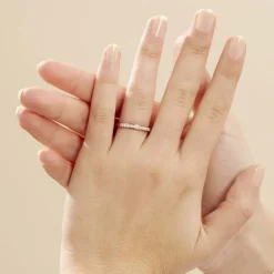 Alliance Rhea Or Rose Diamant-Histoire d'Or Outlet