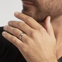 Alliance Rominus Ruban Plat Palladium Blanc-Histoire d'Or Sale