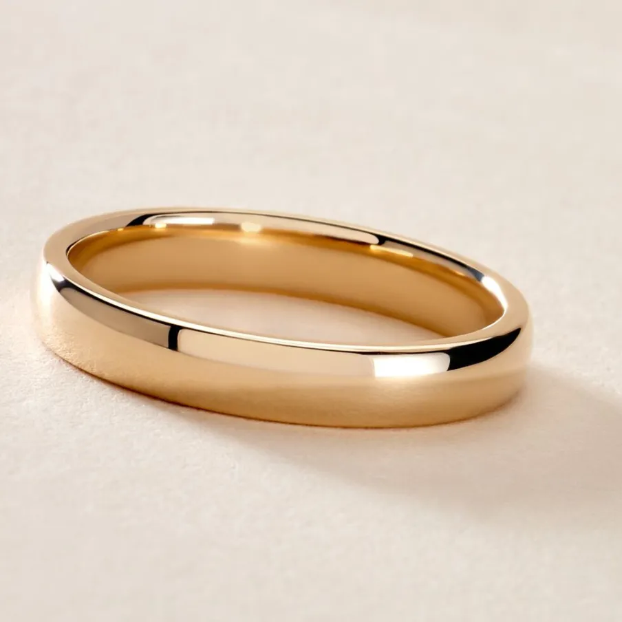 Histoire d'Or Alliance Sirona Demi Jonc Confort Or Jaune