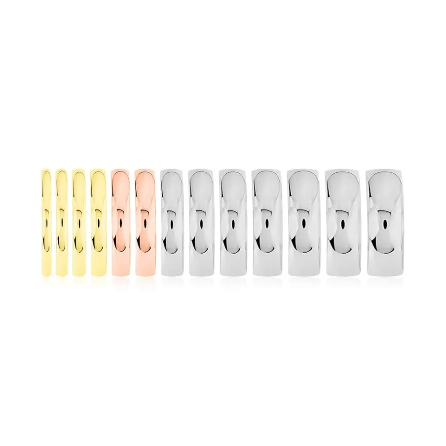 Histoire d'Or Alliance Sonia Demi Jonc Confort