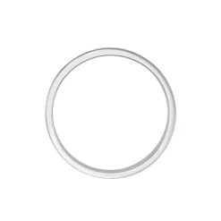 Alliance Telio Ruban Plat Or Blanc-Histoire d'Or Clearance