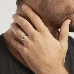 Alliance Telio Ruban Plat Or Blanc-Histoire d'Or Clearance