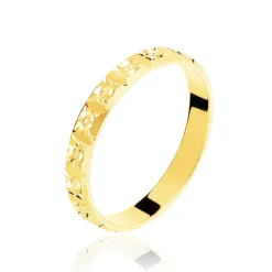 Alliance Venessa Ruban Plat Or Jaune-Histoire d'Or Hot