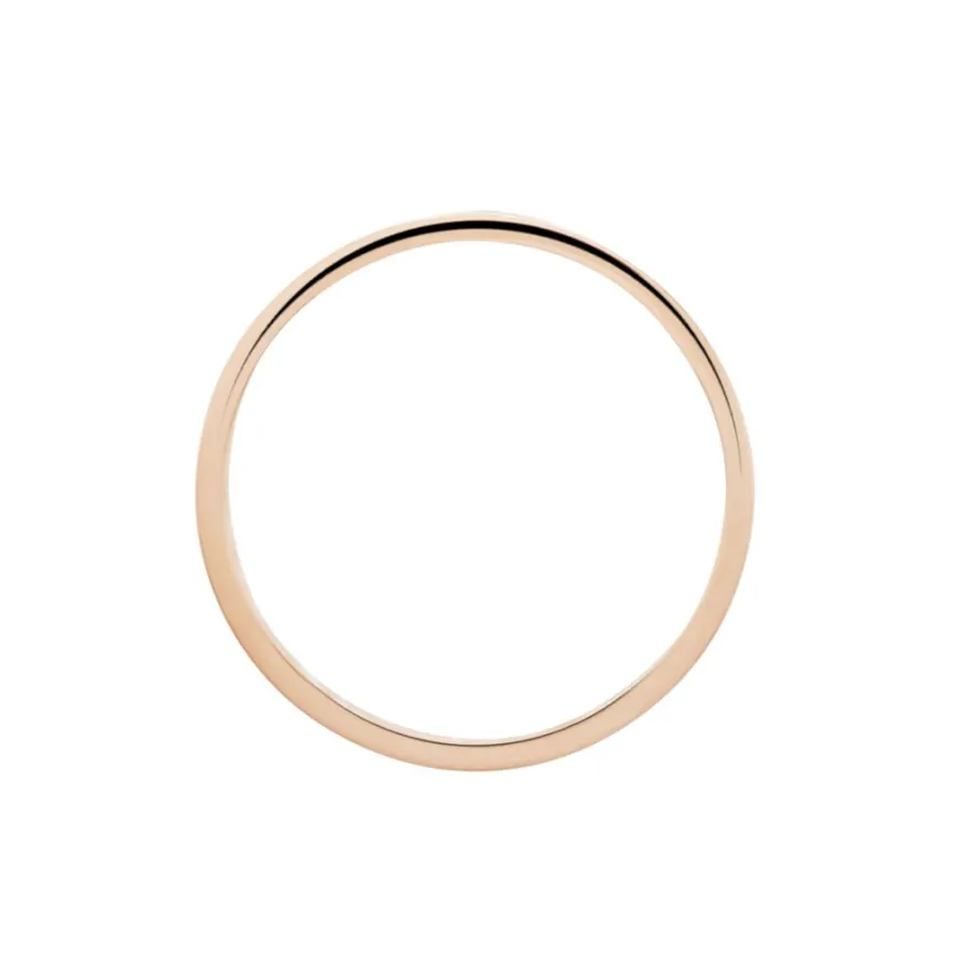 Alliances Argent Rose Inayah Ruban 3mm-Histoire d'Or Outlet