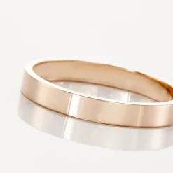 Alliances Argent Rose Inayah Ruban 3mm-Histoire d'Or Outlet