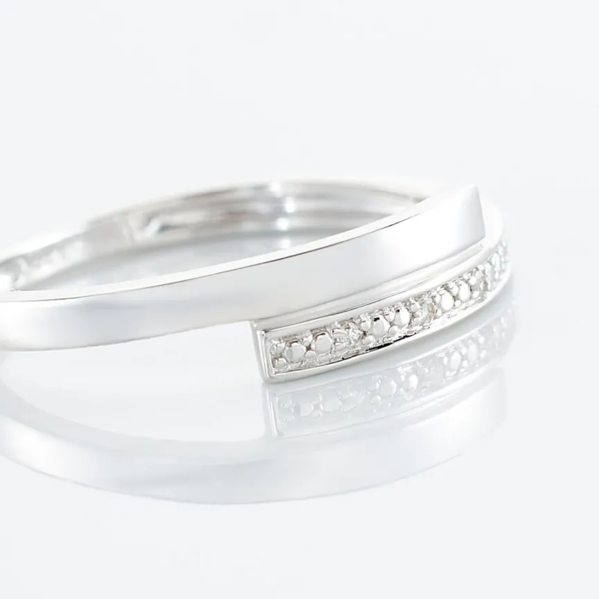Bague Abigaelle Or Blanc Diamant-Histoire d'Or Discount