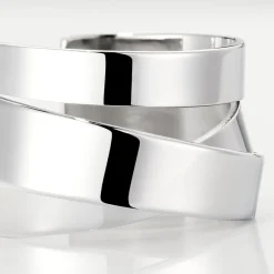 Bague Acier Blanc-Histoire d'Or Clearance