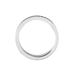 Bague Acier Blanc Ugo-Histoire d'Or Sale
