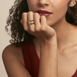 Bague Adelicia Plaqué Or Jaune Oxyde De Zirconium-Histoire d'Or Clearance