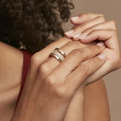 Bague Adelicia Plaqué Or Jaune Oxyde De Zirconium-Histoire d'Or Clearance