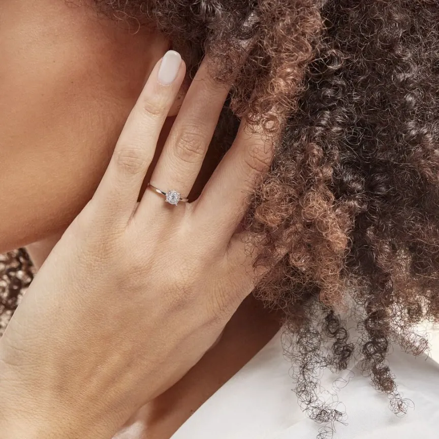 Bague Adeline Or Blanc Diamant-Histoire d'Or Best