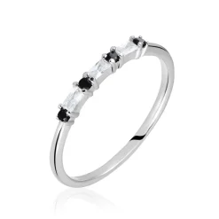 Bague Adriana Argent Blanc Oxyde De Zirconium-Histoire d'Or New