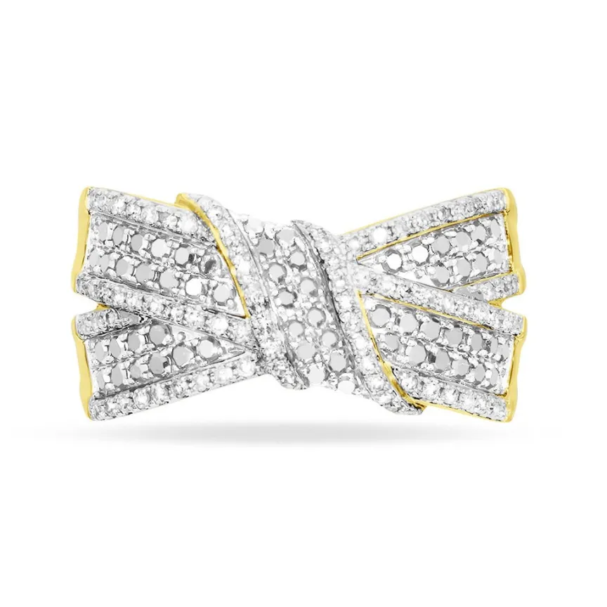 Bague Agnes Or Jaune Diamant-Histoire d'Or Sale