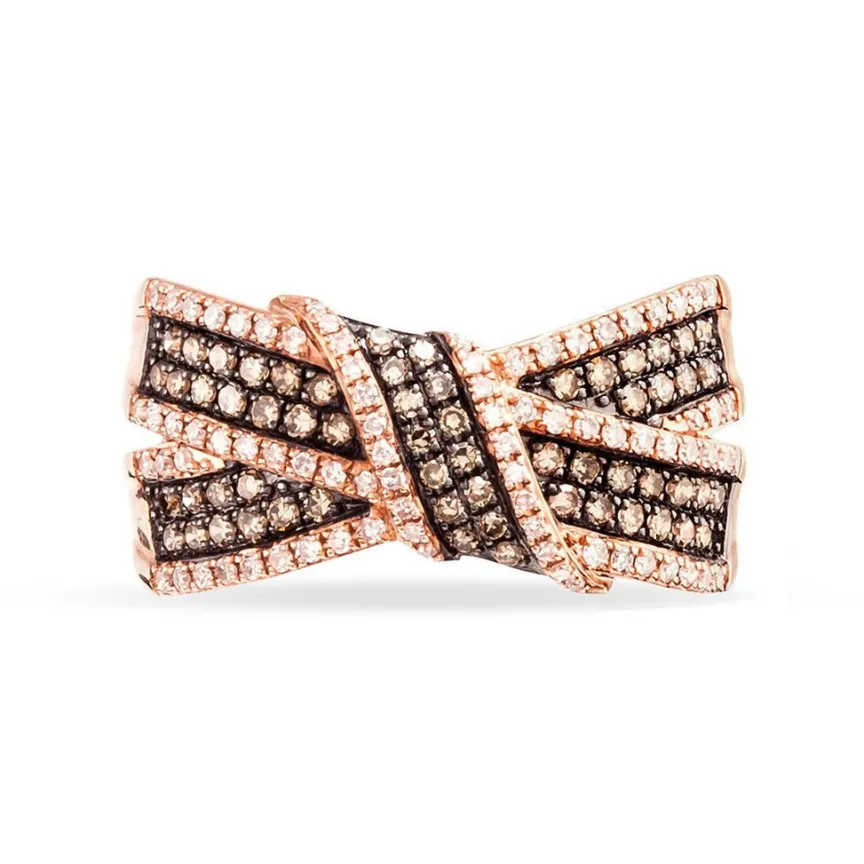 Bague Agnes Or Rose Diamant-Histoire d'Or Hot