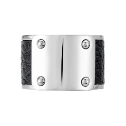 Bague Ahamd Acier Blanc-Histoire d'Or Hot