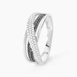 Bague Aina Or Blanc Diamant-Histoire d'Or