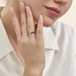 Bague Aina Or Blanc Diamant-Histoire d'Or