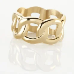 Histoire d'Or Bague Aissata Acier Dore