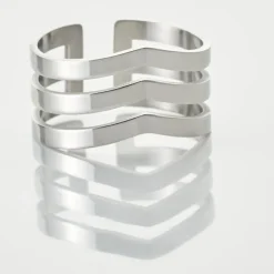 Bague Ajustable Abid Acier Blanc-Histoire d'Or Online