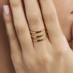 Histoire d'Or Bague Ajustable Adel