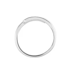 Bague Ajustable Mendel Argent Blanc Oxyde De Zirconium-Histoire d'Or New