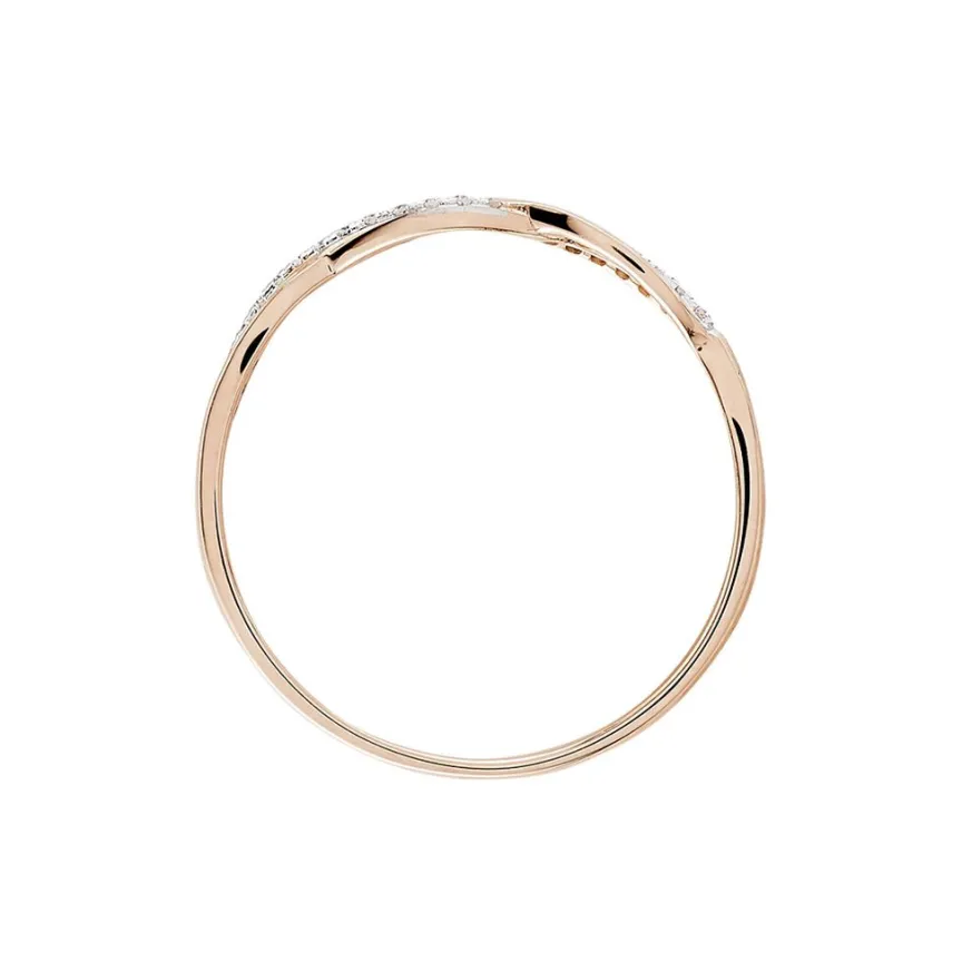 Bague Alizee Or Rose Diamant-Histoire d'Or Clearance