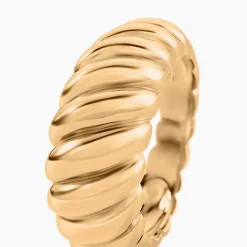 Bague Amae Plaque Or Jaune-Histoire d'Or Best