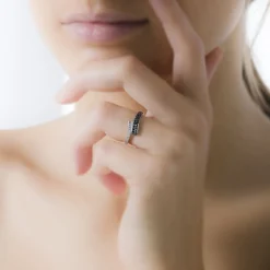 Bague Amelie Or Blanc Diamant-Histoire d'Or Clearance