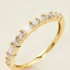 Bague Ammon Or Jaune Oxyde De Zirconium-Histoire d'Or Outlet