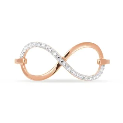 Bague Anais Or Rose Diamant-Histoire d'Or Outlet