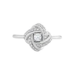 Bague Anasthase Argent Blanc Oxyde De Zirconium-Histoire d'Or Online