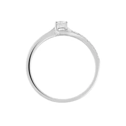 Bague Antigone Or Blanc Diamant-Histoire d'Or Sale