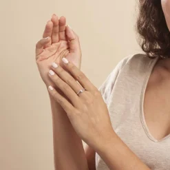 Bague Antigone Or Blanc Diamant-Histoire d'Or Sale