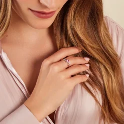 Histoire d'Or Bague Argent Blanc Atieno Oxyde De Zirconium