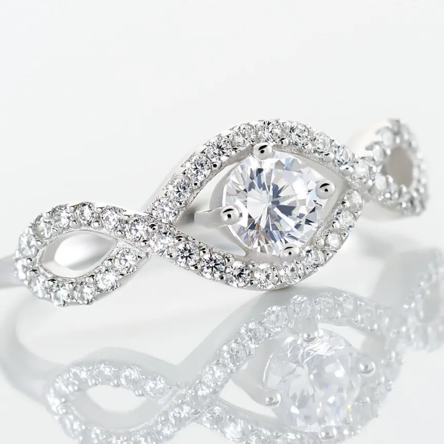 Bague Argent Katerina Oxydes De Zirconium-Histoire d'Or Best