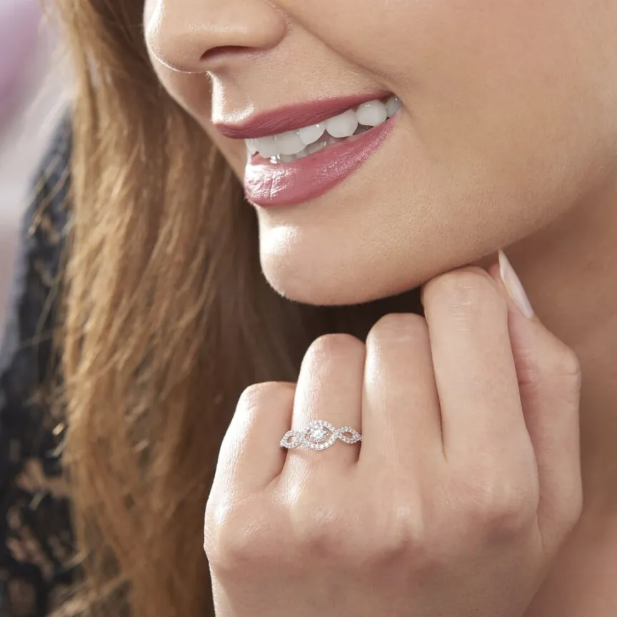 Bague Argent Katerina Oxydes De Zirconium-Histoire d'Or Best