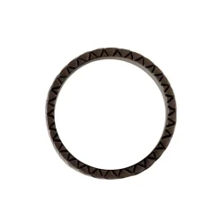 JOURDAN Bague Argent Noir