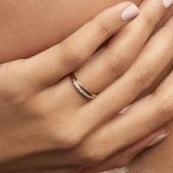 Bague Arslane Or Jaune Diamant-Histoire d'Or Online