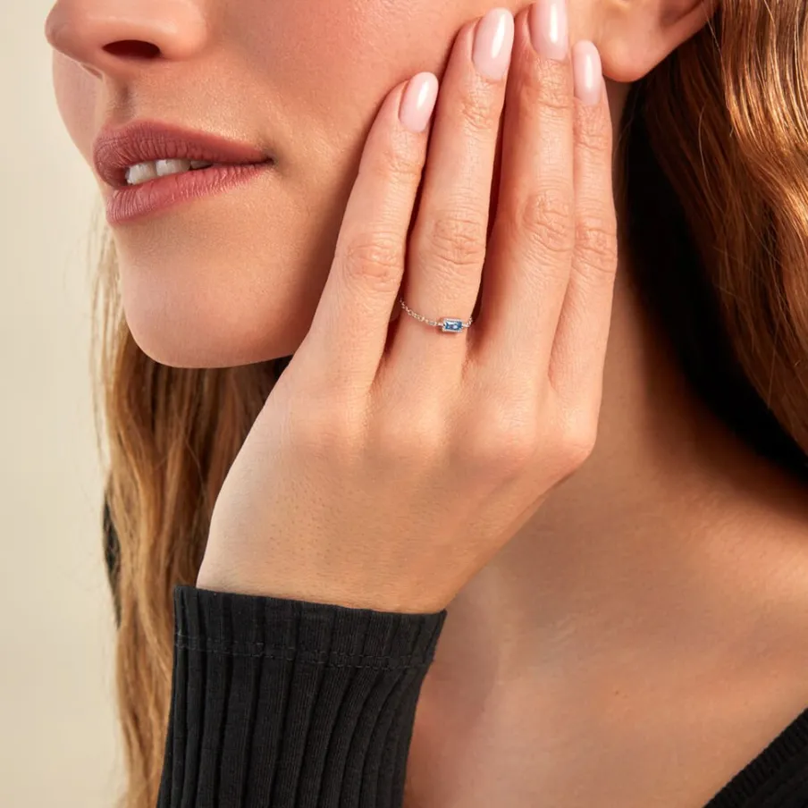 Histoire d'Or Bague Aselya Argent Blanc Oxyde De Zirconium