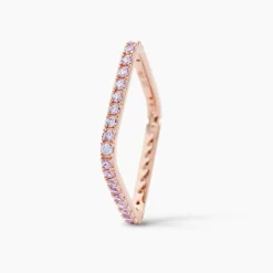 Bague Aselya Argent Rose Oxyde De Zirconium-Histoire d'Or Hot