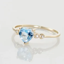 Bague Ashvin Or Jaune Topaze Et Oxyde-Histoire d'Or