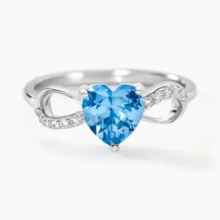 Bague Atieno Argent Blanc Oxyde De Zirconium-Histoire d'Or Online